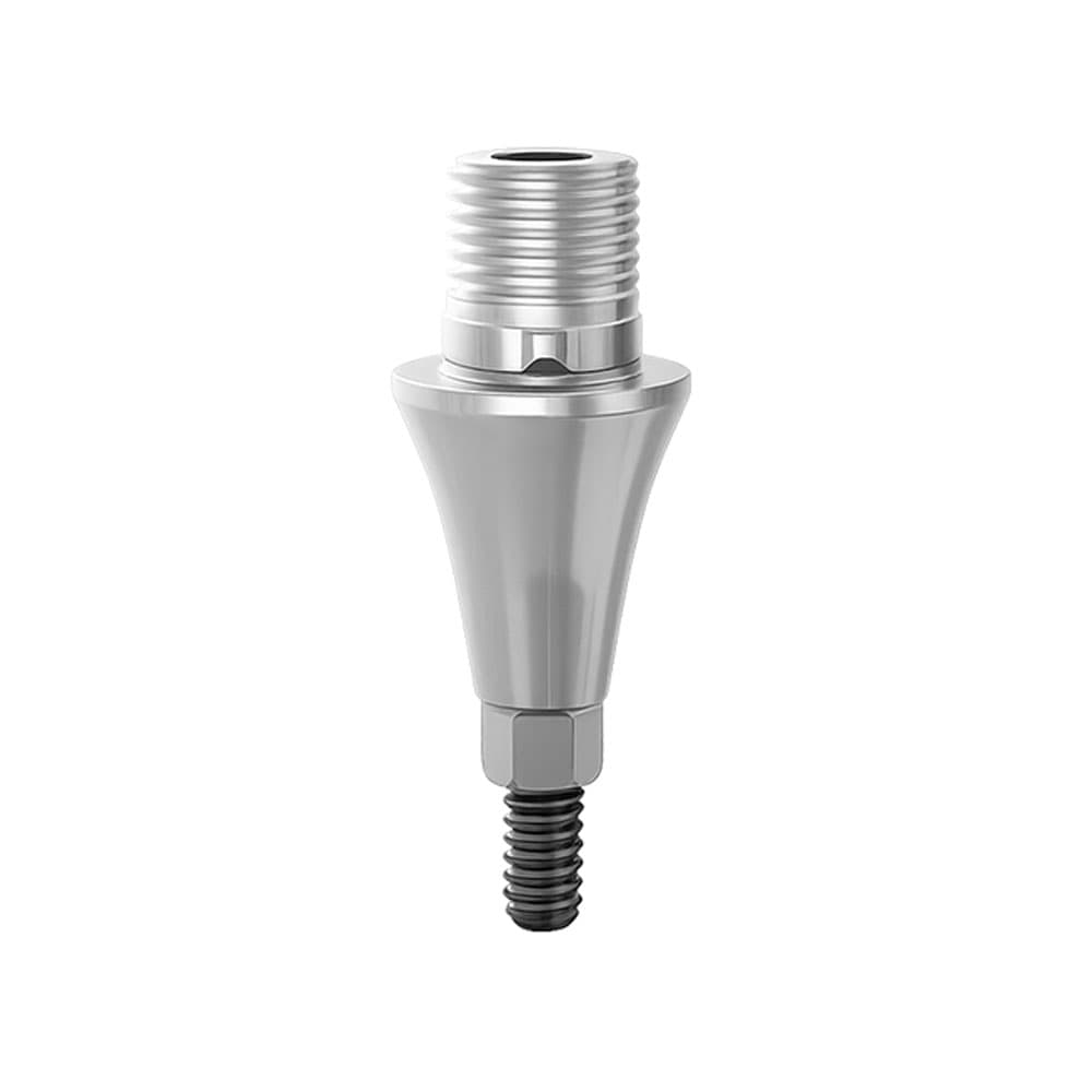 DSI GM Titanium Base for Neodent Grand Morse, Ø5.5mm x 4.5mm Height, with Removable Screw, 1/Pk - DSI GM Titanium Base for Neodent Grand Morse, Ã5.5mm x 4.5mm Height, with Removable Screw, 1/Pk - Image 1