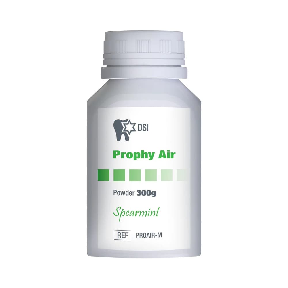 Prophy Air Prophylaxis Powder, Spearmint, 300g Bottle, 1/Pk - Prophy Air Prophylaxis Powder, Spearmint, 300g Bottle, 1/Pk - Image 1