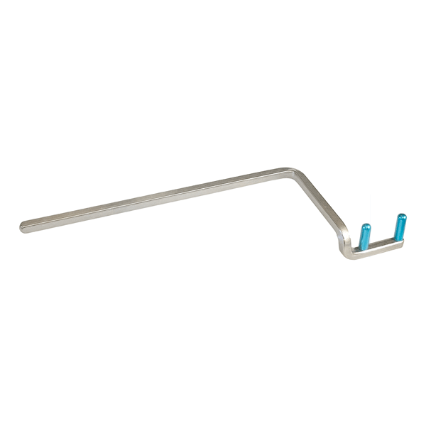 Dunlin Dental X-Ray Anterior Positioning Arm, Blue Prongs, Autoclavable, 1/Pk - Dunlin Dental X-Ray Anterior Positioning Arm Blue Prongs, Autoclavable, 1/Pk - Image 1