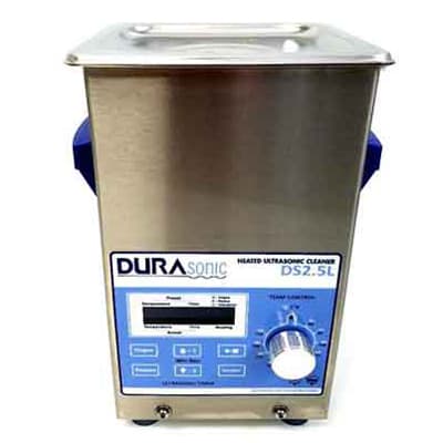 DuraSonic DS2.5L (1/2 Gallon) Ultrasonic Cleaner, Stainless Steel, with Lid and Basket - DuraSonic DS2.5L (1/2 Gallon) Ultrasonic Cleaner, Stainless Steel, with Lid - Image 1