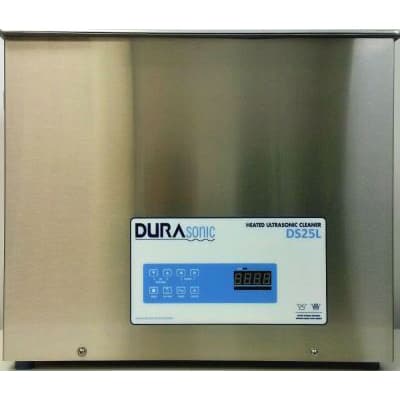 DuraSonic DS25L Ultrasonic Cleaner, 6.6 Gallon, Stainless Steel, with Lid, Basket and Drain - DuraSonic DS25L (6.6 Gallon) Ultrasonic Cleaner, Stainless Steel, with Lid - Image 1