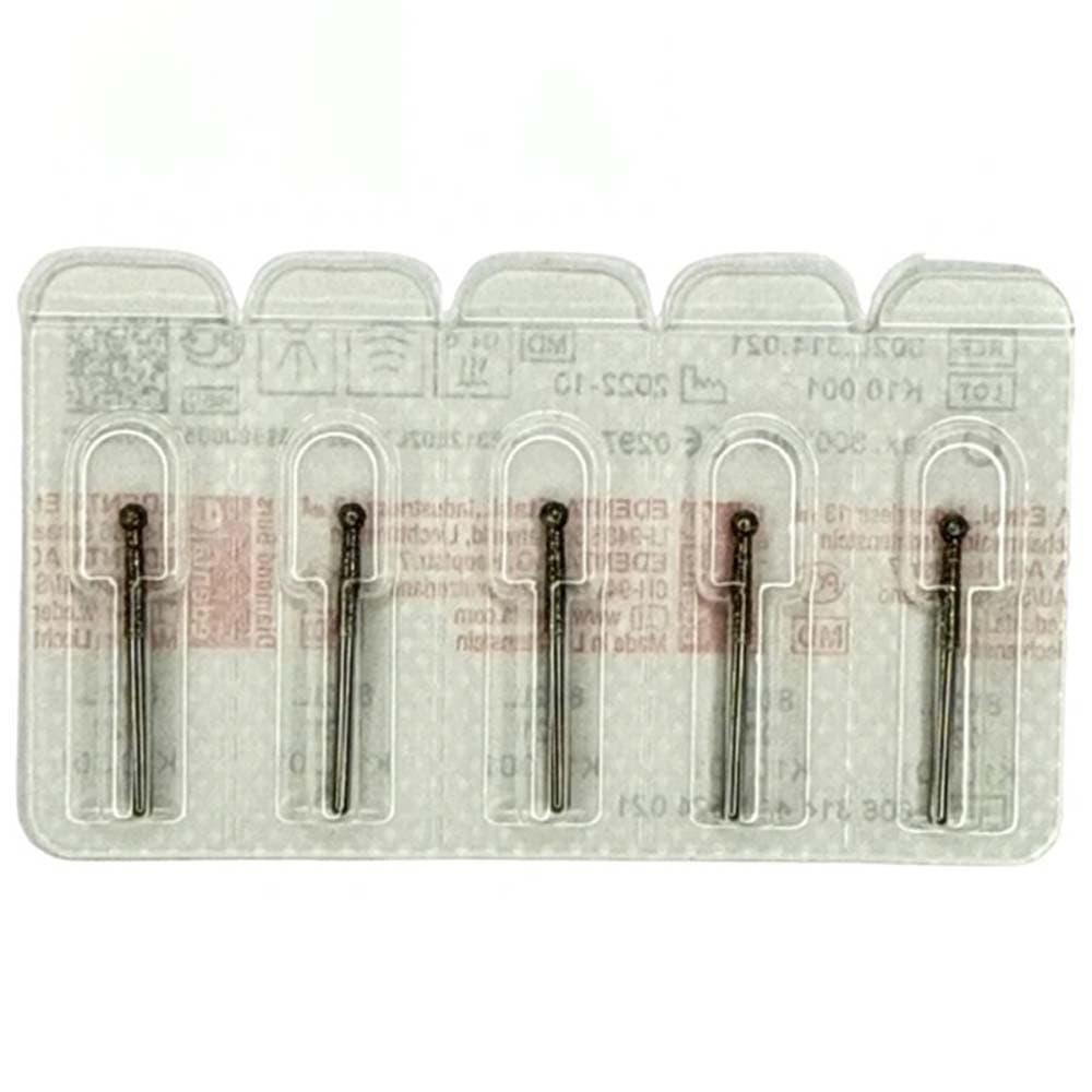 Edenta FG #802L.314.021 Endo Diamond Bur, 5/Pk - Edenta FG #802L.314.021 Endo Diamond Bur, 5/Pk - Image 1