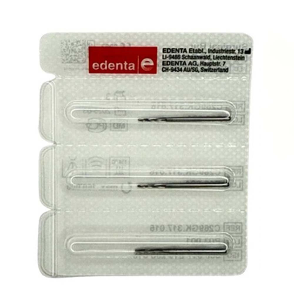 Edenta FGXXL #C269GK.317.016 Endo Access Carbide Bur, 3/Pk - Edenta FGXXL #C269GK.317.016 Endo Access Carbide Bur, 3/Pk - Image 1