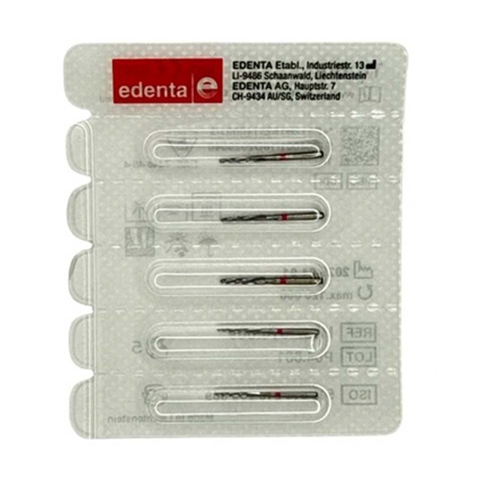 Edenta FG #H152.314.009 Endo Access Carbide Bur, 5/Pk - Edenta FG #H152.314.009 Endo Access Carbide Bur, 5/Pk - Image 1