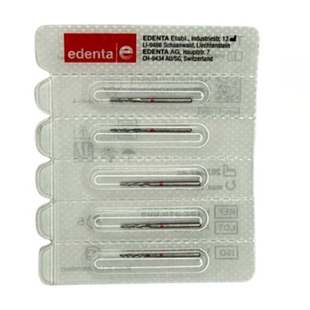 Edenta FG #H152.315.009 Endo Access Carbide Bur, 5/Pk - Edenta FG #H152.315.009 Endo Access Carbide Bur, 5/Pk - Image 1