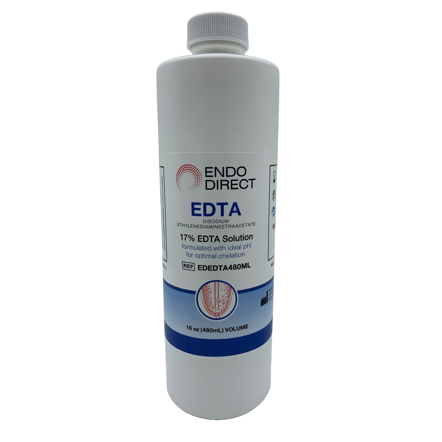 Endo Direct 17% EDTA Root Canal Irrigant, 16 oz Bottle - Endo Direct 17% EDTA,16 oz - Image 1