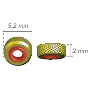 Euroteknika O'Ring MH Ball Abutment, 2.9mm - ETK O'RING MH BALL Abutment 2.9mm - Image 1