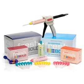 Exacta Bite Registration Material Bulk Pack, Regular Set (2:00 minutes), 24 x 50 mL Cartridges with 72 Mixing Tips - Fresh Bold Exacta Bite Registration Bulk Pack Regular Set (2:00 minutes) - Image 1
