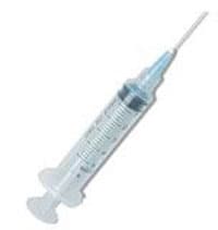 EXELINT International 5cc Syringe with 21 Gauge x 1.5" Needle, Sterile, Luer-Lock, Latex-Free, Box of 100 - EXELINT International 5cc Syringe with 21 gauge x 1.5" Needle, Sterile - Image 1