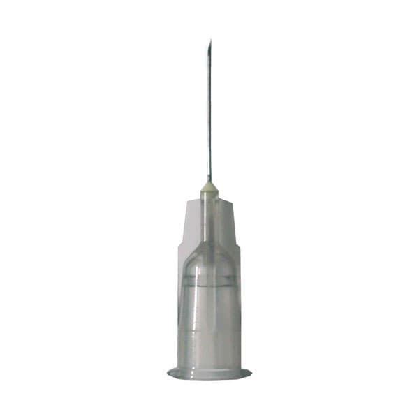 Exelint International Hypodermic Needle 27G x 1/2", Regular Bevel, Sterile, 100/Box, Grey Hub - EXELINT International Hypodermic Needle 27G x 1/2" regular bevel, 100/Bx. Grey - Image 1