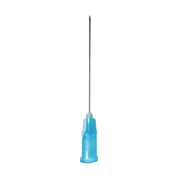 Exelint International Hypodermic Needle, 23G x 1-1/2", Regular Bevel, Sterile, 100/Box - EXELINT International Hypodermic Needle 23G x 1-1/2" regular bevel, 100/Bx - Image 1