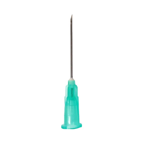 Exelint International Hypodermic Needle 21G x 1", Regular Bevel, Sterile, 100/Box - EXELINT International Hypodermic Needle 21G x 1" regular bevel, 100/Bx. Deep - Image 1