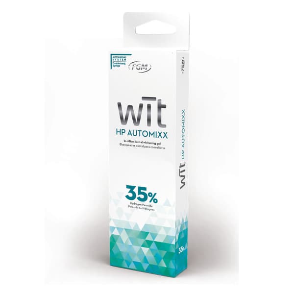 Wit HP AutoMixx 35% Hydrogen Peroxide In-Office Automix Whitening Refill Kit, 1 x 2g Syringe with 2 Applicator Tips - Wit HP AutoMixx 35% Hydrogen Peroxide In-Office Automix Whitening Refill Kit: 1 - Image 1