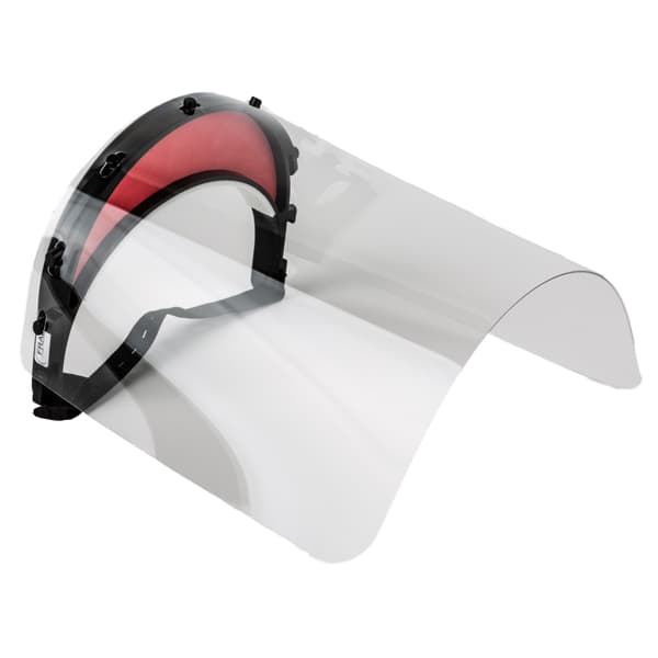 Fraen Full Face Reusable Face Shield, 240 x 317 mm, Clear PETG, 1/Pk - Fraen Full Face Reusable Face Shield 240x 317mm, 1/Pk - Image 1