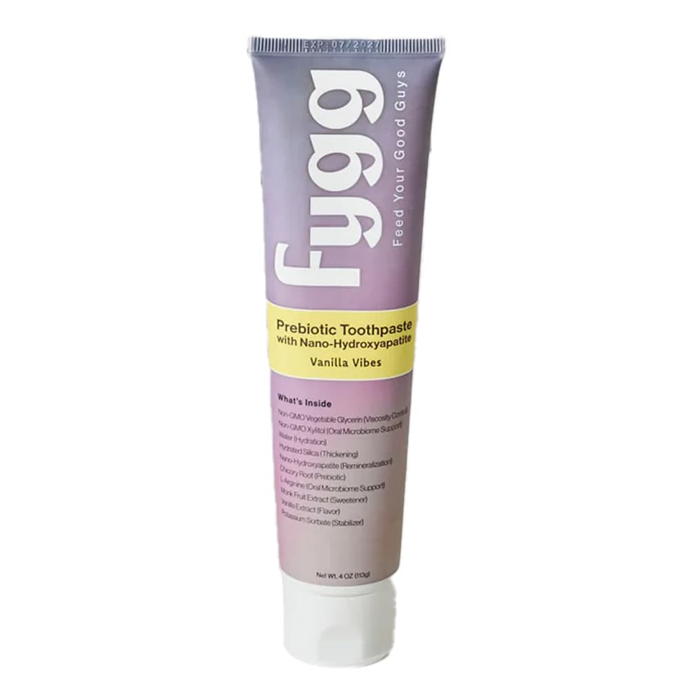 Fygg Fluoride-Free Nano-Hydroxyapatite Toothpaste, Vanilla Vibes, 4 oz Tube, 1/Pk - Fygg Fluoride-Free Nano-Hydroxyapatite Toothpaste, 4oz Tube, Vanilla Vibes, 1/Pk - Image 1