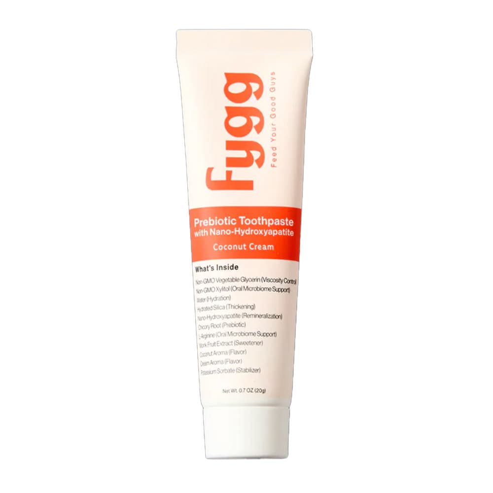 Fygg Fluoride-Free Nano-Hydroxyapatite Toothpaste, Coconut Cream, 0.7 oz Travel Size Tube, 1/Pk - Fygg Fluoride-Free Nano-Hydroxyapatite Toothpaste, 0.7oz Travel Size Tube, Coconut Cream, 1/Pk - Image 1
