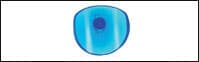 Garrison Dental BlueView Transparent Cervical Matrices, Class V, Anatomical & Flexible, Blue Tint, Refill KCM40, 150/Pkg - BlueView Matrices BlueView Transparent Cervical Matrices - KCM40 Refill. Class - Image 1