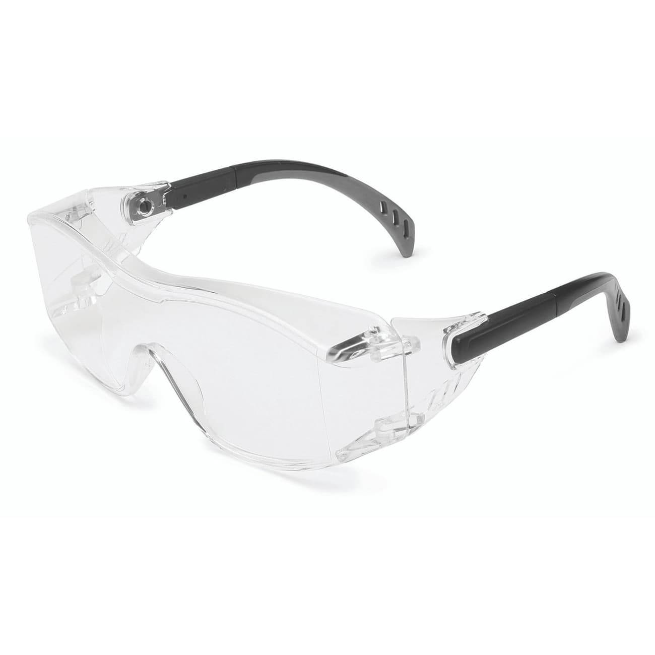 Gateway Safety Cover2 OTG Protective Eyewear, Clear Lens with Black Frame, 1/Pack - Cover2 OTG Protective Eyewear, Cear Lens w/Black Frame 1/Pk. - Image 1