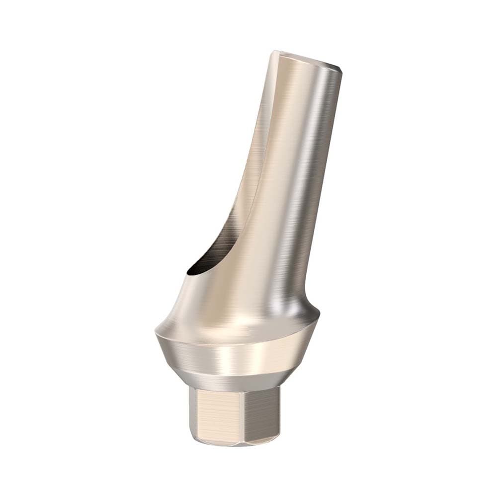 GDT Ø5.2mm Titanium Anatomic Angulated Abutment, 1.0mm GH, 15°, Internal Hex 2.42mm RP, 1/Pk - GDT Ã5.2mm Titanium Anatomic Angulated Abutment, 1.0mm GH, 15°, Internal Hex 2.42mm RP, 1/Pk - Image 1