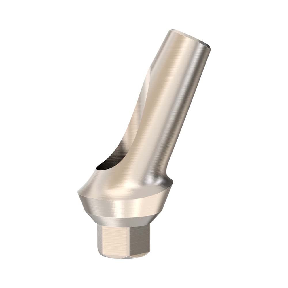 GDT Ø5.2mm Titanium Anatomic Angulated Abutment, 1.0mm GH, 25°, Internal Hex 2.42mm RP, 1/Pk - GDT Ã5.2mm Titanium Anatomic Angulated Abutment, 1.0mm GH, 25°, Internal Hex 2.42mm RP, 1/Pk - Image 1