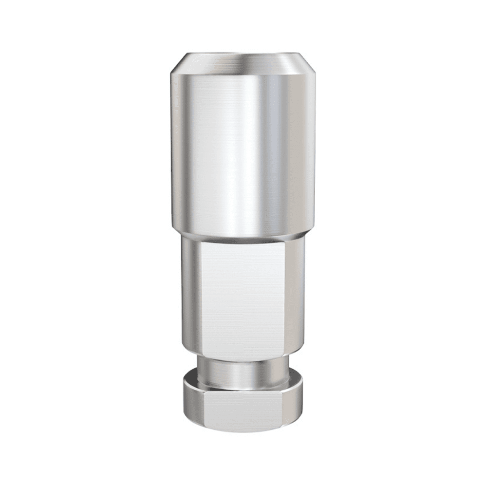 GDT Ø5.0mm Stainless Steel Implant Analog, Internal Hex 2.42mm RP, 12.0mm Length, 5/Pk - GDT Ã5.0mm Stainless Steel Implant Analog, Internal Hex 2.42mm RP, 5/Pk - Image 1