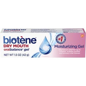 Biotene Oral Balance Dry Mouth Moisturizing Gel, 1.5 oz (42g) Tubes, Pack of 6 - Biotene Oral Balance Dry Mouth Moisturizing Gel - Image 1