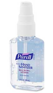 PURELL Instant Hand Sanitizer, Alcohol-Based, Personal Size Pump Bottle, 2 oz, Case of 24 - Purell Instant Hand Sanitizer, Personal Sized Pump Bottle, Alcohol-based, Case - Image 1