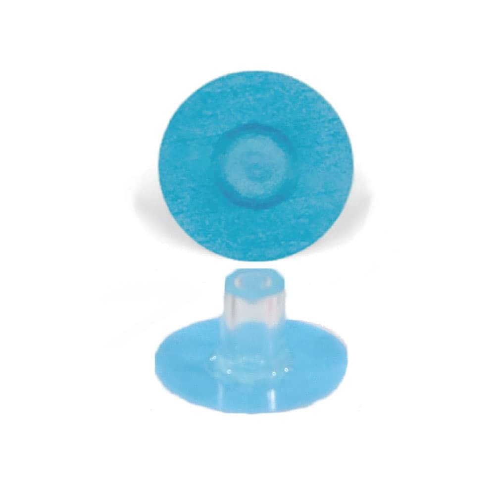 GooDent 1/2" Sand Paper Polishing Disc, Fine Blue, 100/Pk - GooDent 1/2" Sand Paper Polishing Disc, Fine Blue, 100/Pk - Image 1