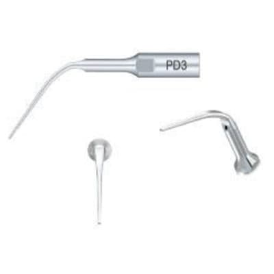 DTE Ultrasonic Scaler Silver Tips PD3, Periodontal Scaling Tip, 5/Pk, Compatible with Satelec Systems - DTE Ultrasonic Scaler Silver Tips PD3, 5/Pk. Periodontal Scaling Tip compatible - Image 1