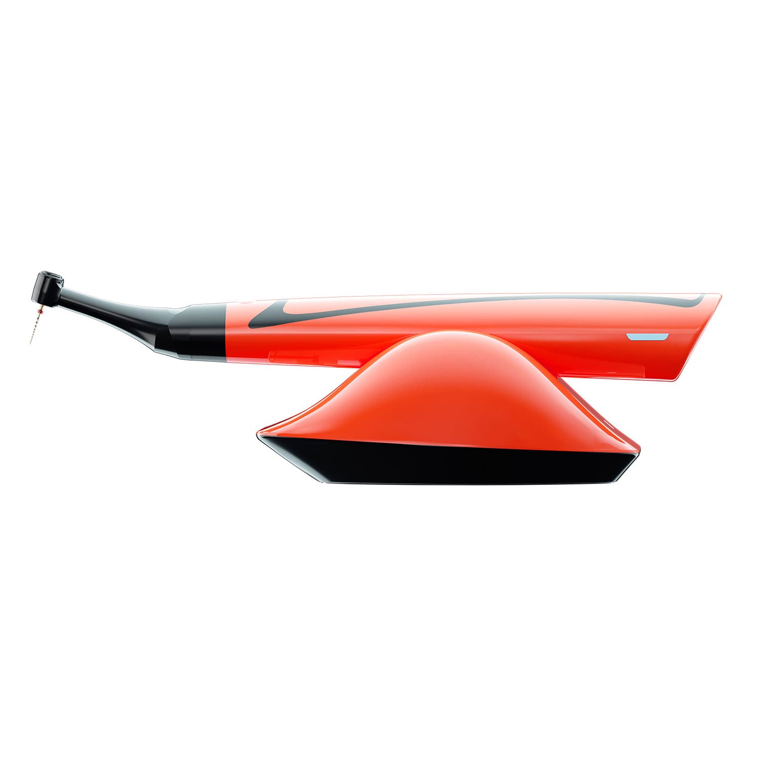 Woodpecker Smart A Brushless Endo Motor with Mini Insulated 6:1 Contra-Angle, Orange, 1/Pk - Woodpecker Smart A Brushless Endo Motor, Mini Insulated 6:1 Contra-Angle, Orange, 1/Pk. Includes: - Image 1