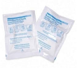 Kimberly-Clark 6.25" x 8.5" Large Instant Cold Pack, 20 Minute Cold Therapy, Single-Use, Case of 24 - Kimberly-Clark 6.25" x 8.5" Large Instant Cold Pack, 20 minute of Cold Therapy - Image 1