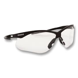 Halyard Nemesis Safety Eyewear, Clear Lens, Black Frame, CS12 - Nemesis Safety Eyewear Safety Eyewear - Clear lens, Black frame. Patented - Image 1