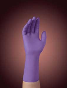 Halyard Purple Nitrile-Xtra Exam Gloves, Powder Free, Latex Free, Large, 12" Extended Length, 50/Box - Purple Nitrile-Extra Exam Gloves – Latex Free, Powder Free, 50/Pkg - Large - Image 1