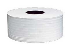 Scott JRT 2-Ply Jr. Jumbo Roll Bathroom Tissue, White, 3.55" x 1000 ft, Case of 12 Rolls - Scott JRT 2-Ply Jr. Jumbo Roll Bathroom Tissue, White, 3.55" x 1000 feet Roll - Image 1
