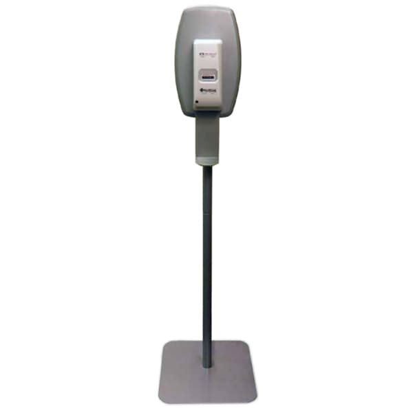 GBG AloeGel Automatic Hand Sanitizer Dispenser with Floor Stand - GBG AloeGel Automatic dispenser & floor stand for use with hand santitizer - Image 1
