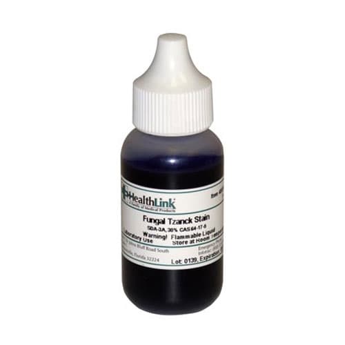 Healthlink Fungal Tzanck Stain, 1 oz Bottle - Healthlink Fungal Tzanck Stain, 1 oz. Each - Image 1