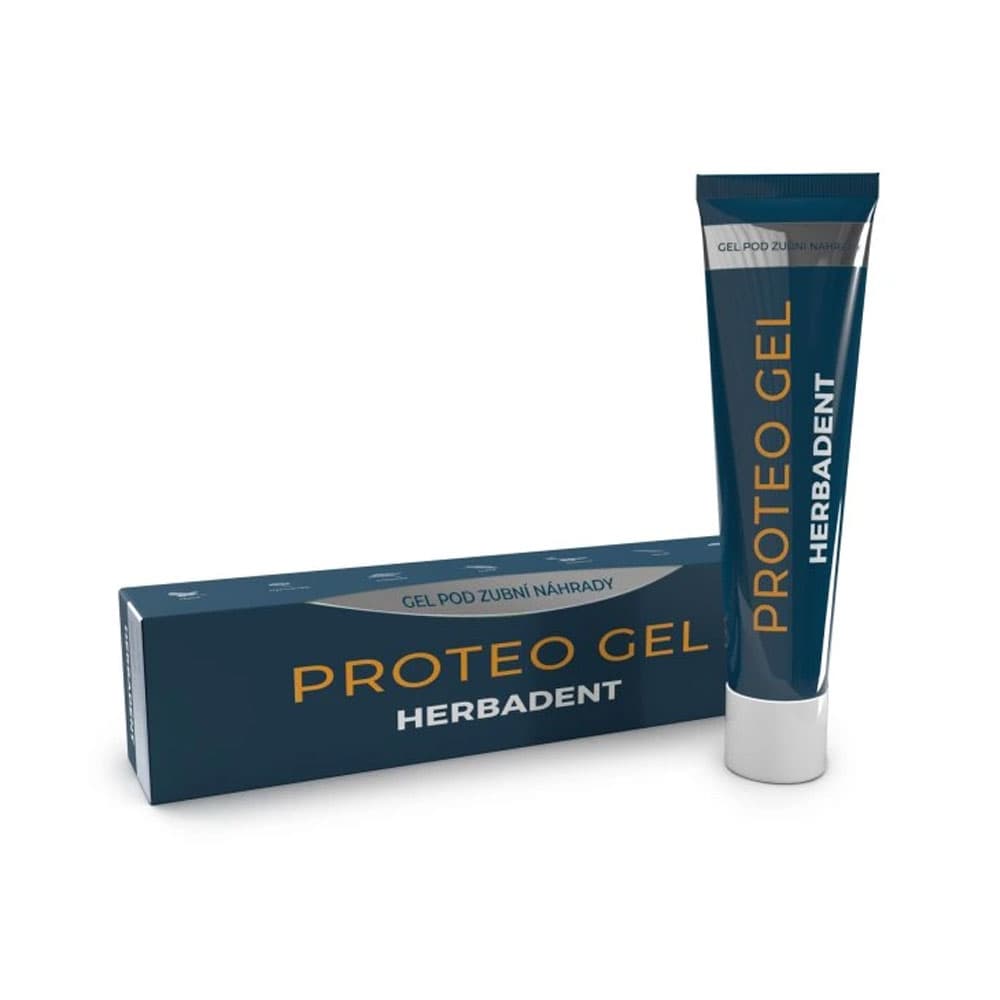 Herbadent Proteo Gel for Denture Wearers, 40g Tube, 1/Pk - Herbadent Proteo Gel for Denture Wearers, 40g Tube, 1/Pk - Image 1