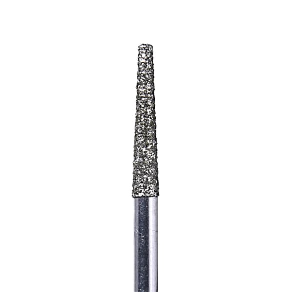 House Brand FG 848.018C Flat End Taper, Coarse Grit Diamond Burs, 10/Pk - House Brand FG 848.018C Flat End Taper, Coarse Grit Diamond Burs, 10/Pk - Image 1