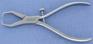 Baade Crown Removing Pliers, Manual Crown Removal Instrument - House Brand Baade Crown Removing Pliers. For manual removal of permanent crowns - Image 1