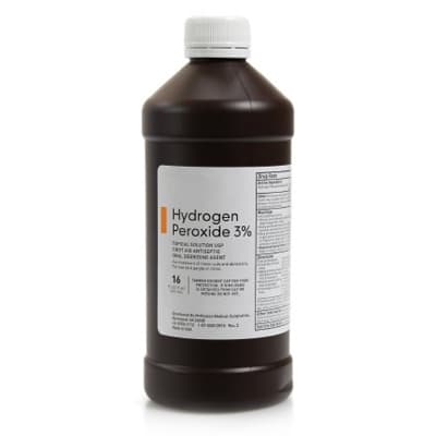 House Brand 3% Hydrogen Peroxide, 16 oz Bottles, 12/Case - House Brand 3% Hydrogen Peroxide, 12 x 16 oz Bottles/Case - Image 1