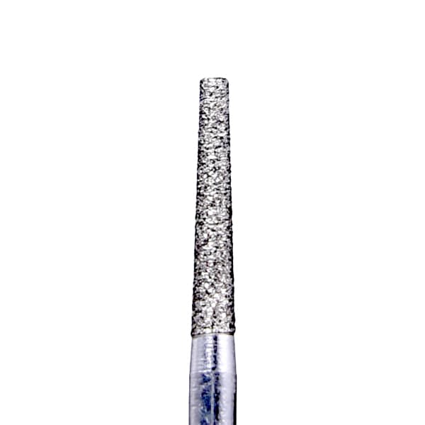 House Brand FG 847.016F Flat End Taper, Fine Grit Diamond Burs, 10/Pk - House Brand FG 847.016F Flat End Taper, Fine Grit Diamond Burs, 10/Pk - Image 1
