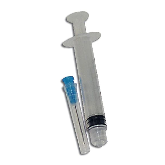 Endo Irrigation Syringes with 23ga Side Vented Needle, Closed End, 3cc, Luer-Lock, Sterile, 100/Bx - Endo Irrigation Syringes w/Needle Closed End 3cc 23Ga 100/Pk - Image 1