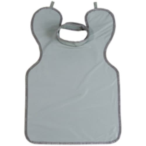 House Brand Lead Apron, Adult with Collar, Grey - House Brand Lead Apron Adult w/collar Grey - Image 1