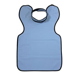 House Brand Adult Light Blue Lead Apron with Collar - House Brand Adult Light Blue Lead Apron with Collar - Image 1