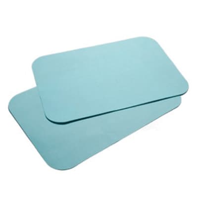 House Brand 8-1/2" x 12-1/4" Blue Ritter "B" Paper Tray Cover, Box of 1000 - House Brand 8-1/2" x 12-1/4" BLUE Ritter "B" Paper Tray Cover, Box of 1000 - Image 1