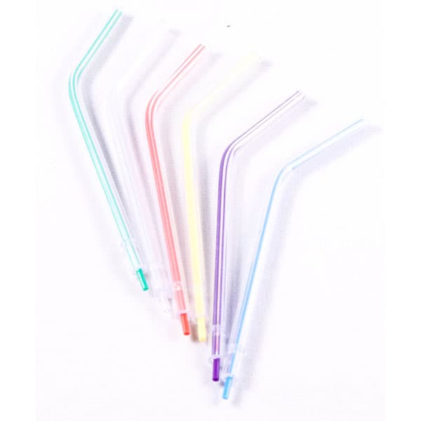 House Brand Disposable Air-Water Syringe Tips, Plastic, Assorted Colors, 1600/Pk - House Brand Disposable Air-Water Syringe Tips, Plastic 1600/Pk. Assorted - Image 1