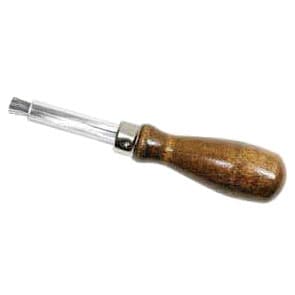 House Brand Bur Cleaning Brush - Wire Bristles with Wood Handle - House Brand Bur Cleaning Brush - Wire Bristles with Wood Handle - Image 1