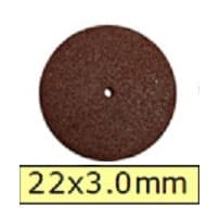House Brand Cut Off Wheels, 22 x 3.0 mm, Box of 100 - House Brand Cut Off Wheels 22 x 3.0 mm, Box of 100 - Image 1