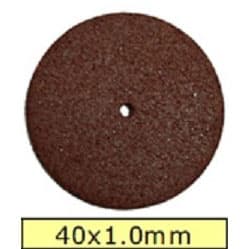 House Brand Cut Off Wheels, 40 x 1.0 mm, Box of 100 - House Brand Cut Off Wheels 40 x 1.0 mm, Box of 100 - Image 1