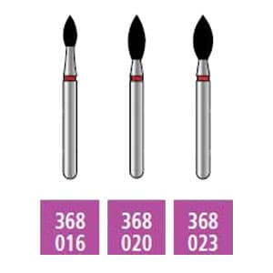 House Brand FG 368.023 Medium, Football, Single Use Diamond Burs, 10/Pk - House Brand FG 368.023 Medium, Football, Single Use Diamond Burs, 10/Pk - Image 1